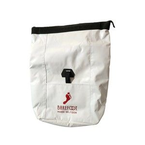 Insulated Backpack Cooler Bag White w/ Barefoot Hard Seltzer Logo